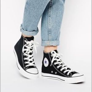 Black High Top Converse Chuck Taylor